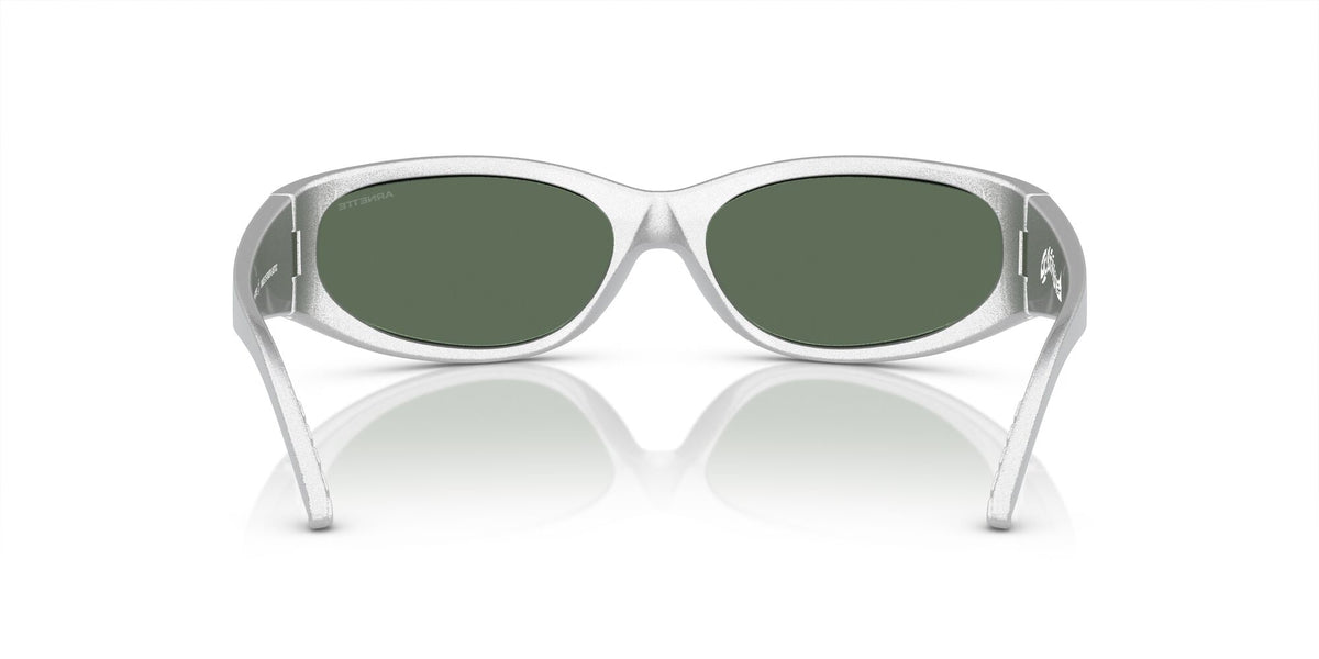 Arnette Catfish 0AN4302 28676R 62 Metallic Silver / Dark Green Mirror Petrol 62 / Polycarbonate / Injected / Molded
