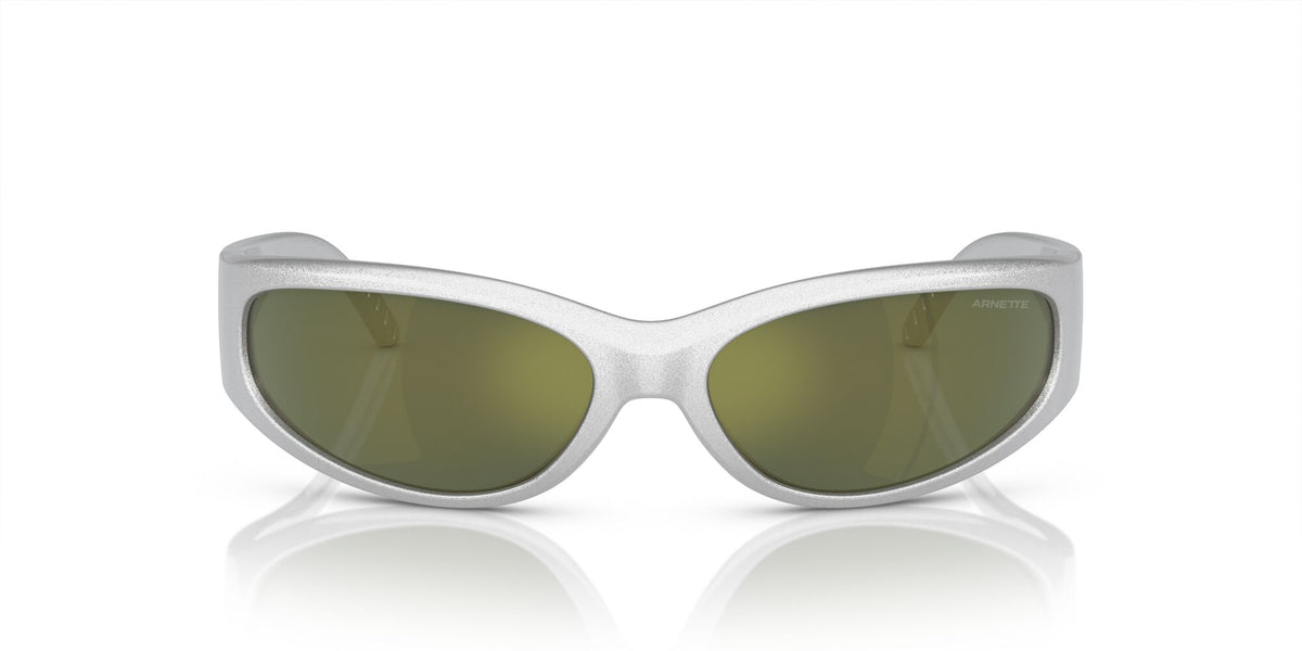 Arnette Catfish 0AN4302 28676R 62 Metallic Silver / Dark Green Mirror Petrol 62 / Polycarbonate / Injected / Molded