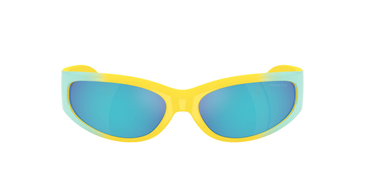 Arnette Catfish 0AN4302 30201U 62 Yellow/ Sapphire Blue Mirror