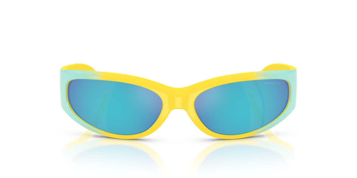 Arnette Catfish 0AN4302 30201U 62 Yellow/ Sapphire Blue Mirror