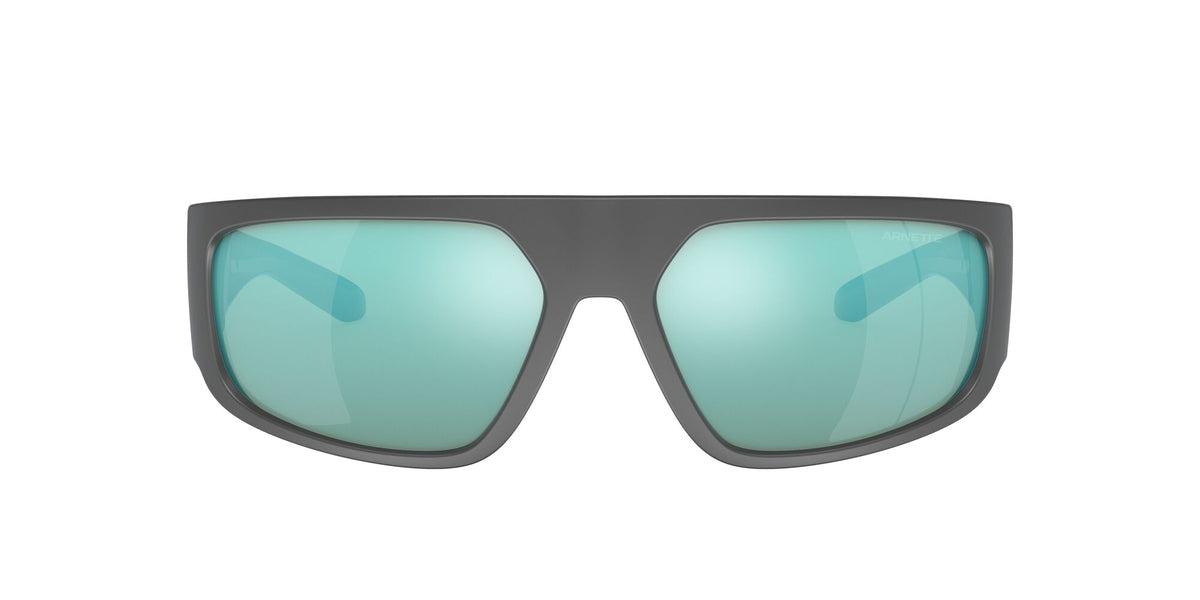Arnette Heist 3.0 0AN4304 284325 63 Matte Grey / Light Azure Mirror Teal 63 / Plastic / Plastic