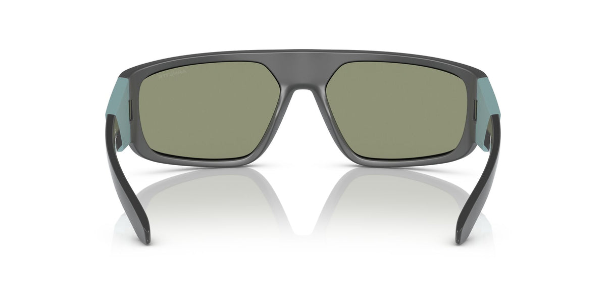 Arnette Heist 3.0 0AN4304 284325 63 Matte Grey / Light Azure Mirror Teal 63 / Plastic / Plastic
