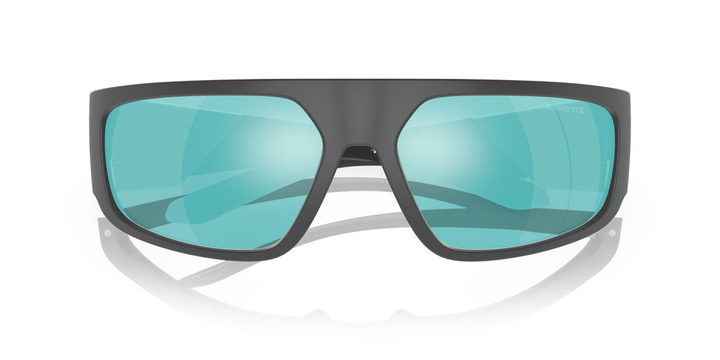 Arnette Heist 3.0 0AN4304 284325 63 Matte Grey / Light Azure Mirror Teal 63 / Plastic / Plastic