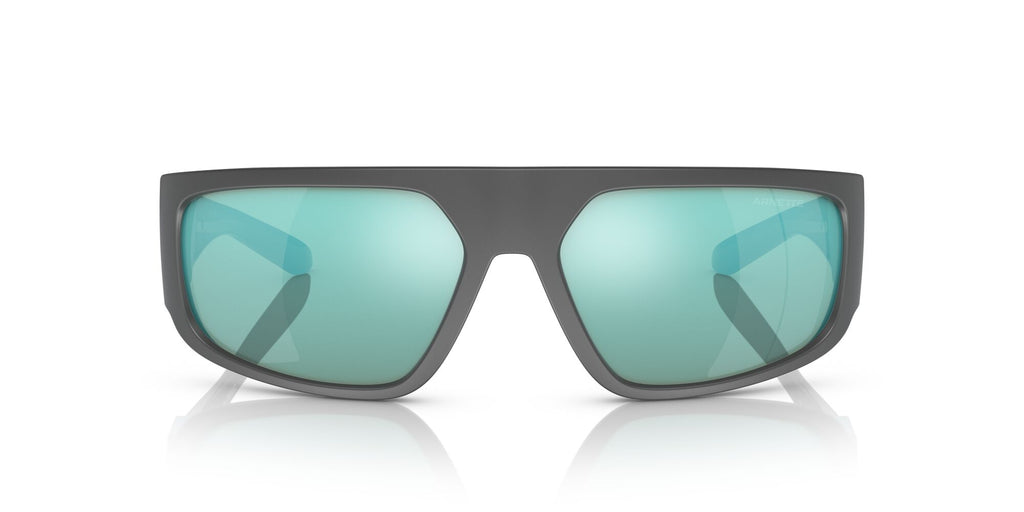 Arnette Heist 3.0 0AN4304 284325 63 Matte Grey / Light Azure Mirror Teal 63 / Plastic / Plastic