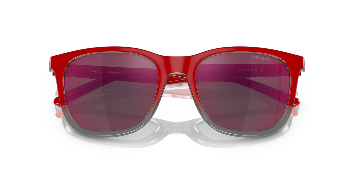 Arnette Woland 0AN4307 28386Q 53 Light Blue Creamy Bordeaux / Grey Mirror Red Yellow 53 / Plastic / Plastic