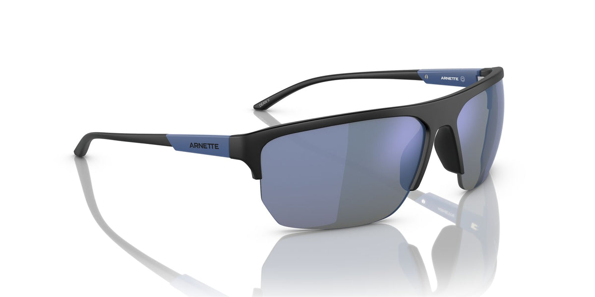 Arnette Dean Ii 0AN4308 275822 68 Matte Black / Dark Grey Mirror Water Polarized 68 / Plastic / Plastic