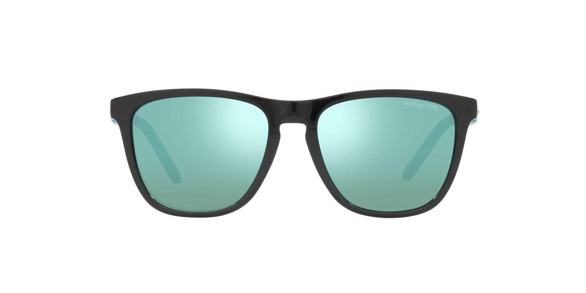 Arnette Monkey D 0AN4310 275325 51 Black / Light Azure Mirror Teal 51 / Plastic / Plastic