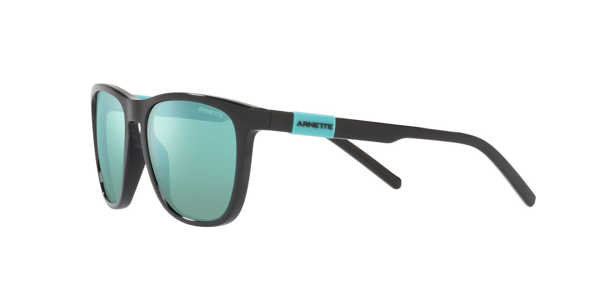 Arnette Monkey D 0AN4310 275325 51 Black / Light Azure Mirror Teal 51 / Plastic / Plastic