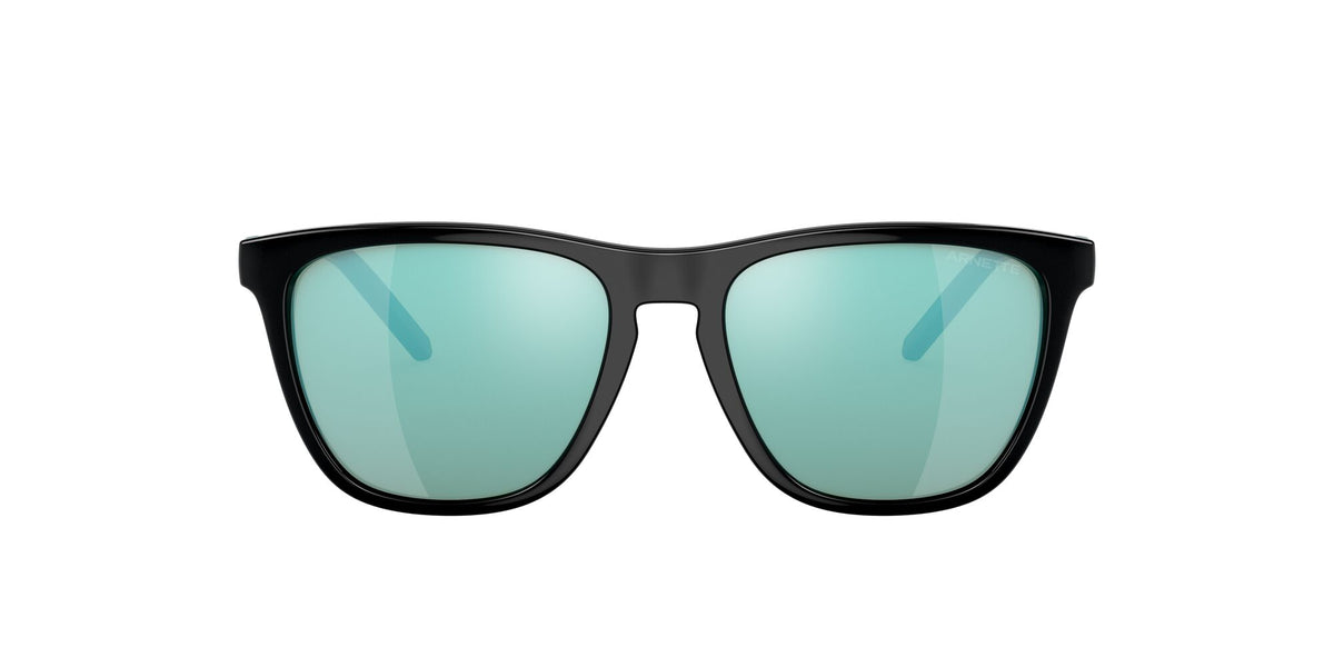 Arnette Monkey D 0AN4310 275325 51 Black / Light Azure Mirror Teal 51 / Plastic / Plastic