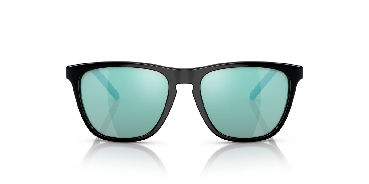 Arnette Monkey D 0AN4310 275325 51 Black / Light Azure Mirror Teal 51 / Plastic / Plastic