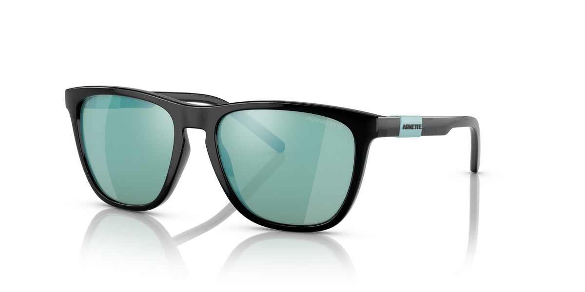 Arnette Monkey D 0AN4310 275325 51 Black / Light Azure Mirror Teal 51 / Plastic / Plastic