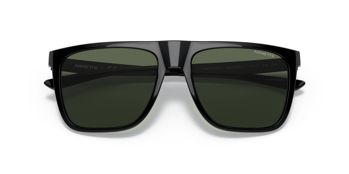 Arnette Chapinero 0AN4313 II Black /  Dark Green 55 / Plastic / Plastic