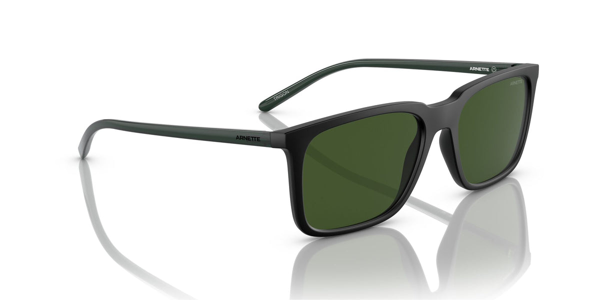 Arnette Trigon 0AN4314 285271 56 Matte Black / Dark Green 56 / Plastic / Plastic