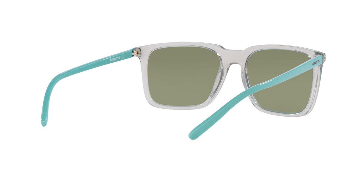 Arnette Trigon 0AN4314 285825 56 Transparent Grey / Light Azure Mirror Teal 56 / Plastic / Plastic