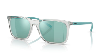 Arnette Trigon 0AN4314 285825 56 Transparent Grey / Light Azure Mirror Teal 56 / Plastic / Plastic