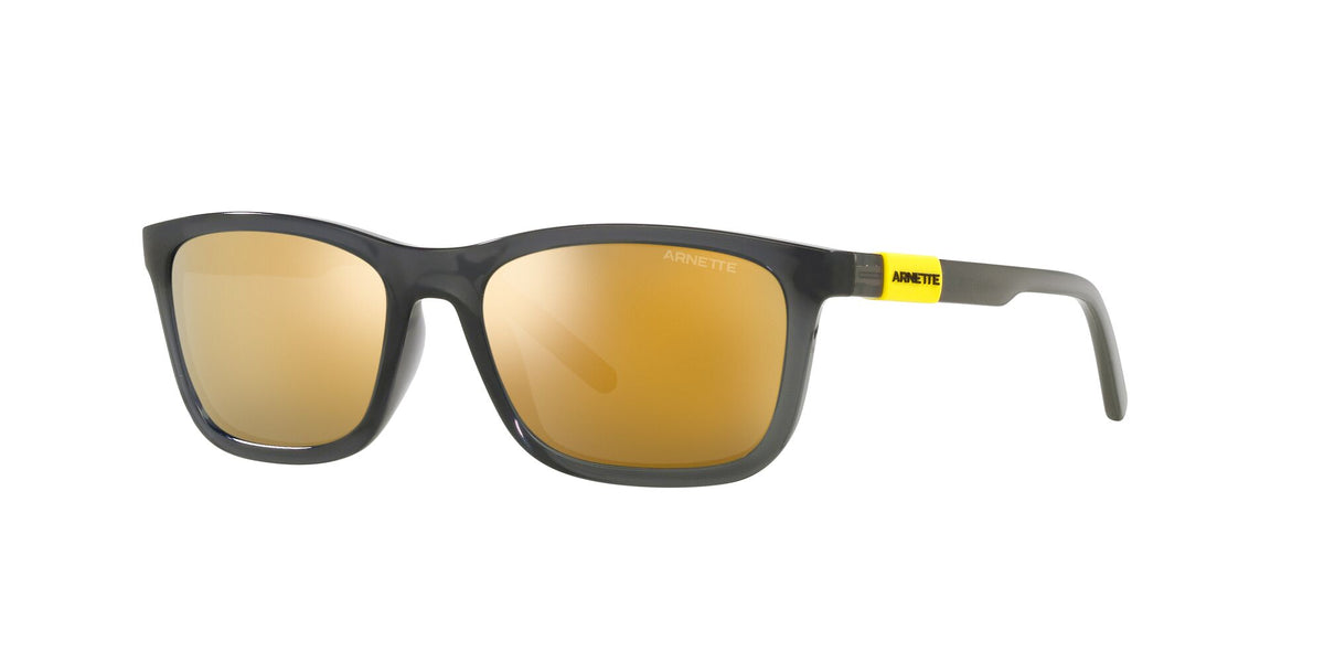 Arnette Teen Speerit 0AN4315 27865A 51 Transparent Grey / Gold 51 / Polycarbonate / Injected / Injected