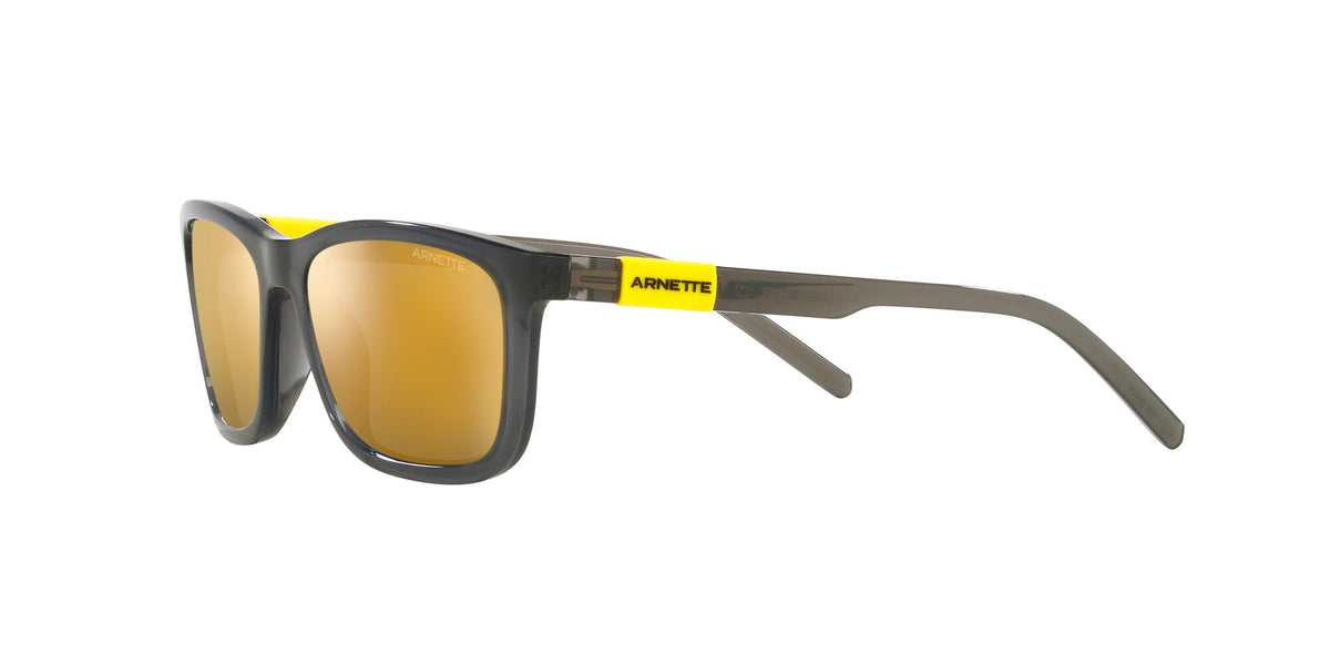 Arnette Teen Speerit 0AN4315 27865A 51 Transparent Grey / Gold 51 / Polycarbonate / Injected / Injected