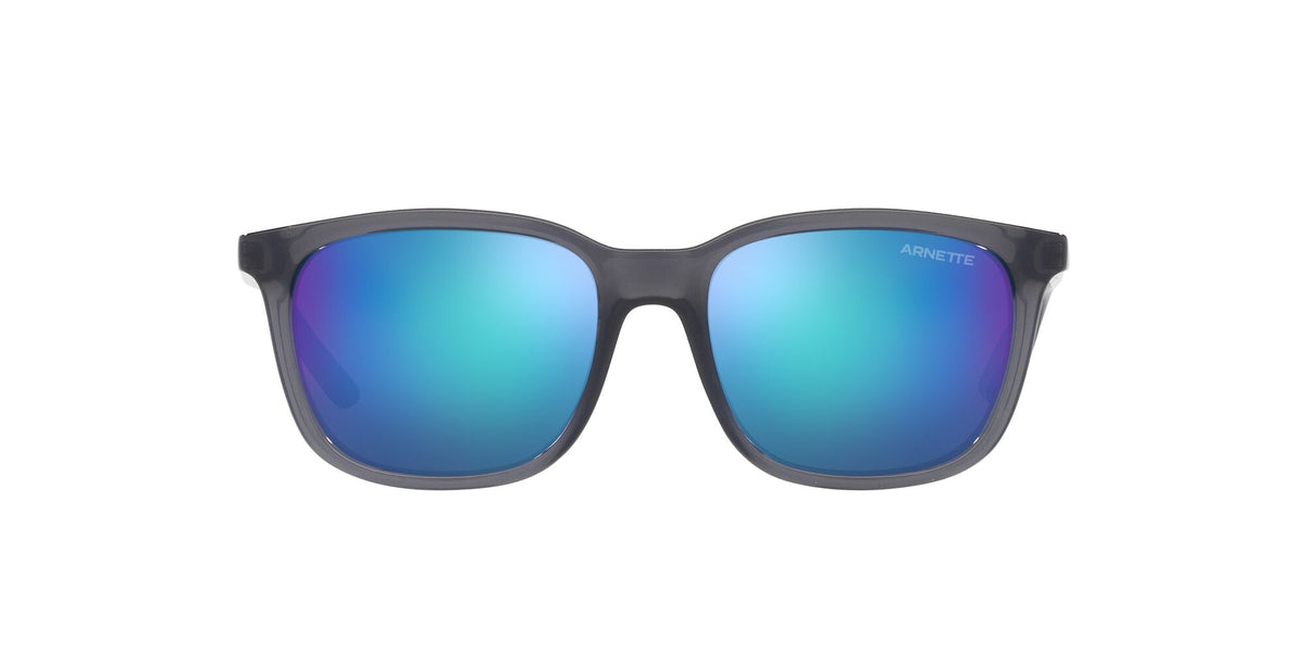 Arnette C'Roll 0AN4316 278655 51 Transparent Grey / Green Mirror Blue 51 / Polycarbonate / Injected / Injected
