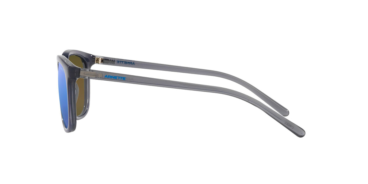 Arnette C'Roll 0AN4316 278655 51 Transparent Grey / Green Mirror Blue 51 / Polycarbonate / Injected / Injected