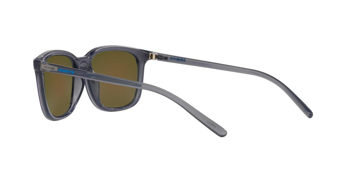 Arnette C'Roll 0AN4316 278655 51 Transparent Grey / Green Mirror Blue 51 / Polycarbonate / Injected / Injected