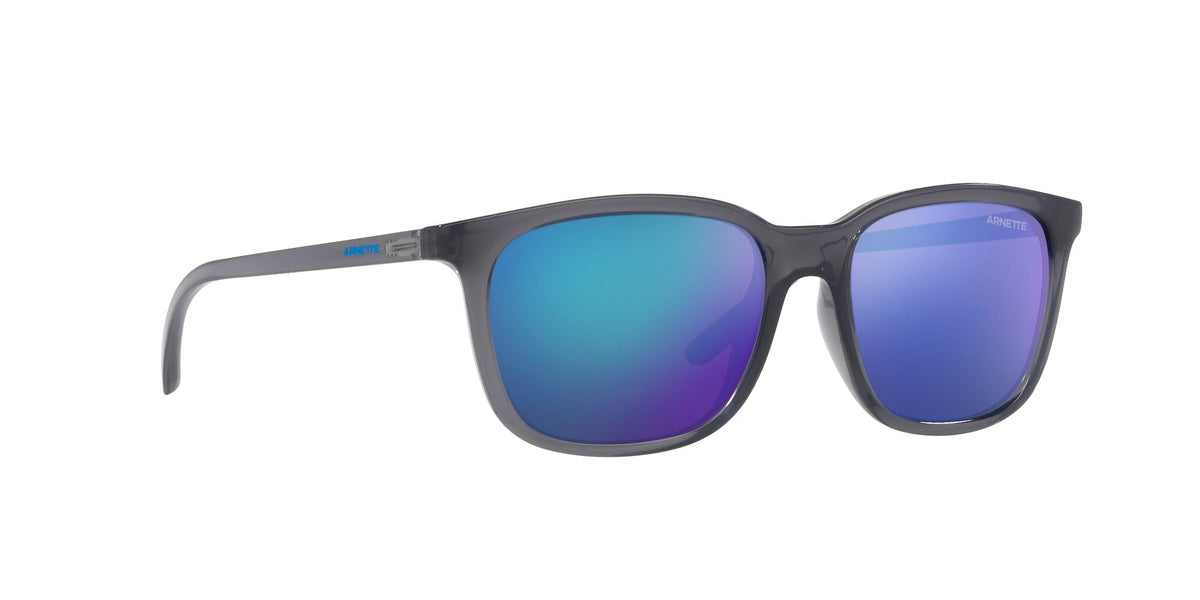 Arnette C'Roll 0AN4316 278655 51 Transparent Grey / Green Mirror Blue 51 / Polycarbonate / Injected / Injected