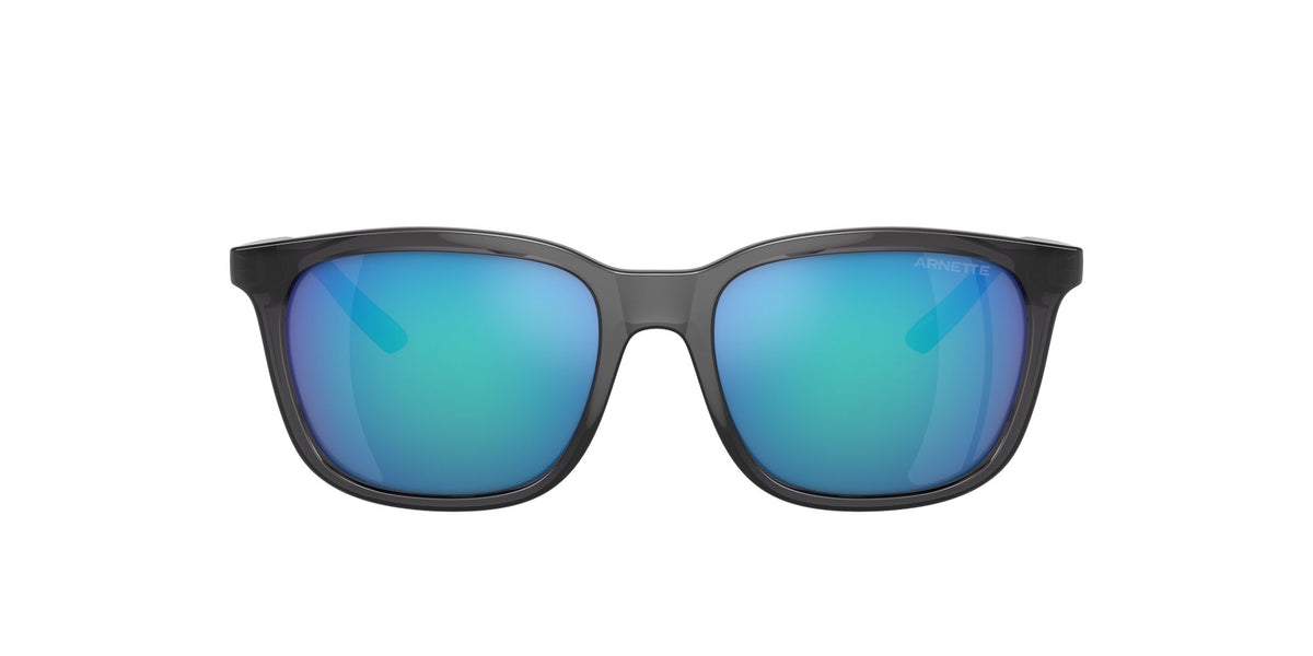 Arnette C'Roll 0AN4316 278655 51 Transparent Grey / Green Mirror Blue 51 / Polycarbonate / Injected / Injected