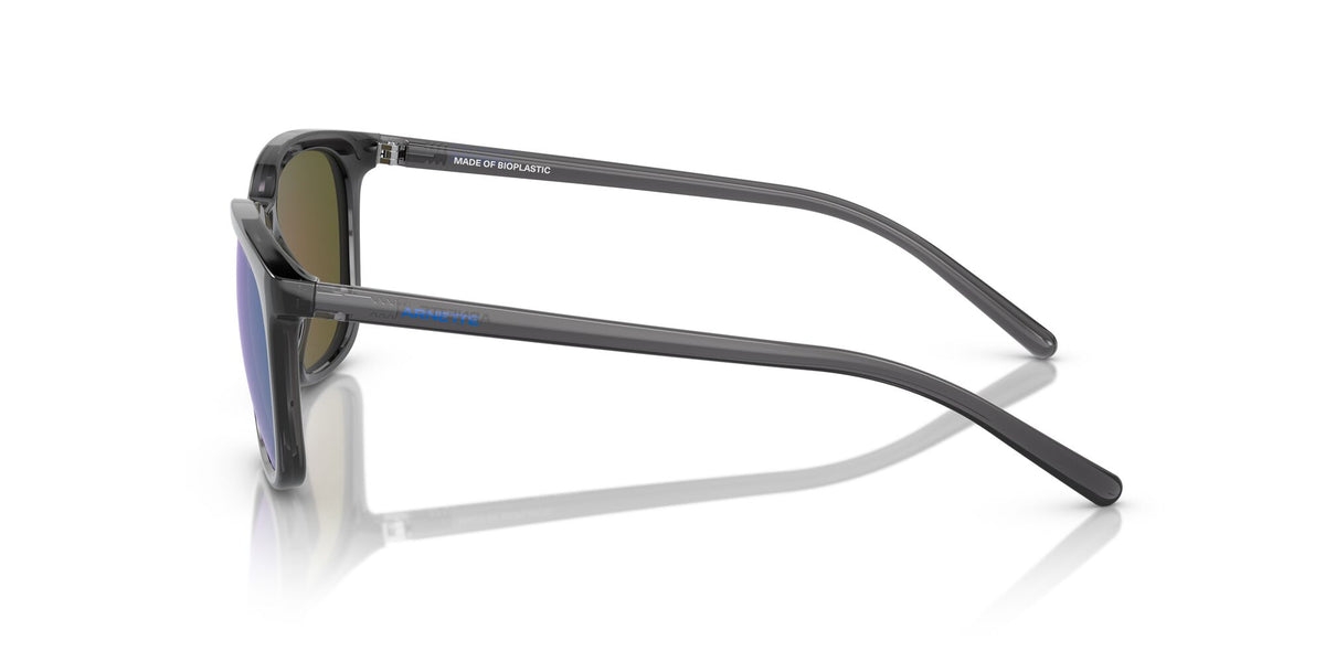 Arnette C'Roll 0AN4316 278655 51 Transparent Grey / Green Mirror Blue 51 / Polycarbonate / Injected / Injected