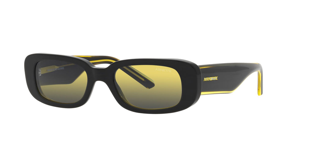 Arnette Litty 0AN4317 12412Q 50 Black / Fifty Black/Yellow 50 / Polyamide Bio / Acetate / Acetate