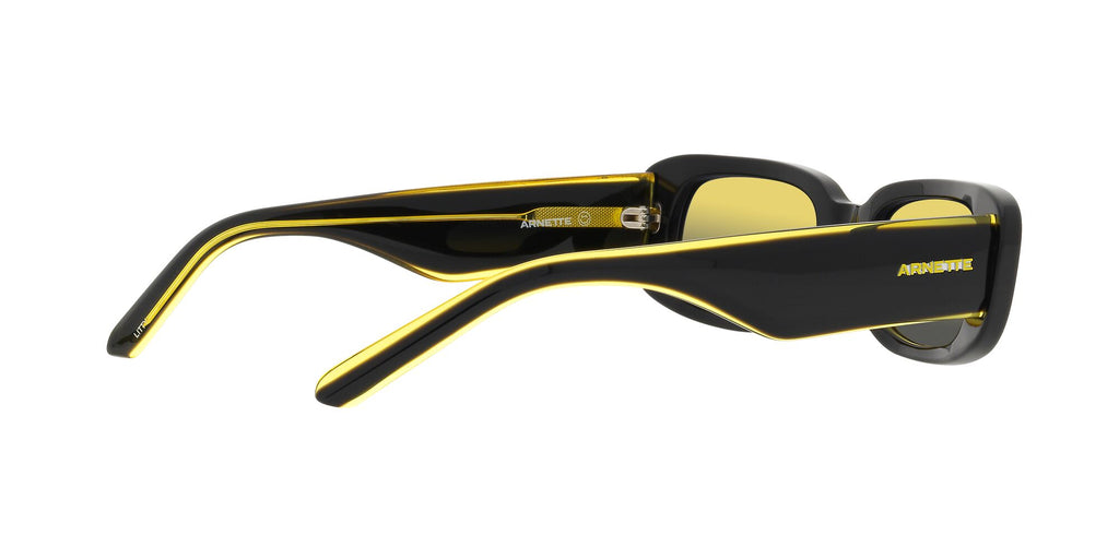 Arnette Litty 0AN4317 12412Q 50 Black / Fifty Black/Yellow 50 / Polyamide Bio / Acetate / Acetate