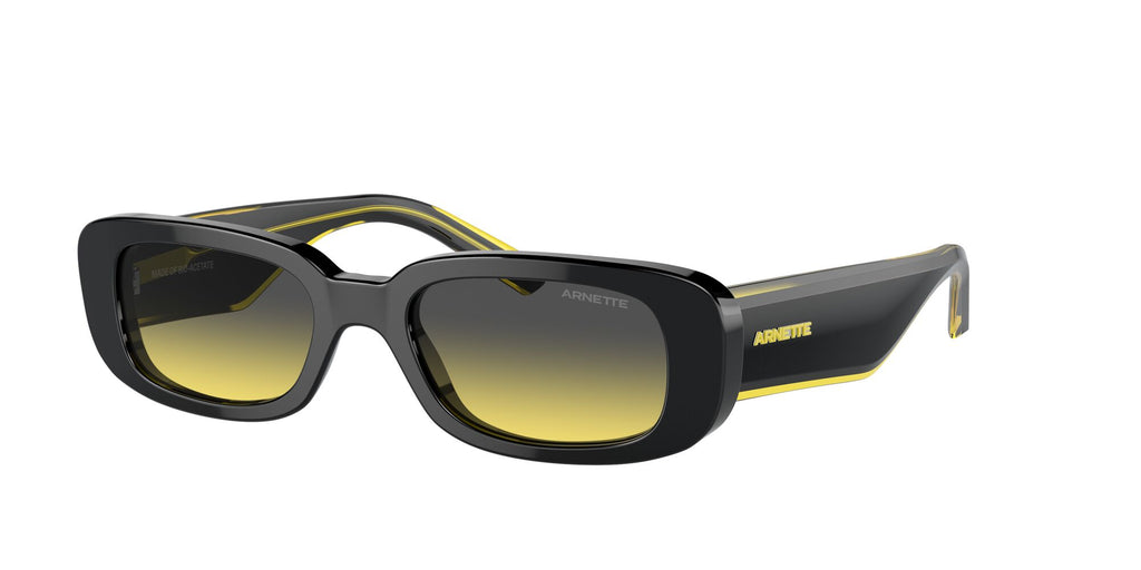 Arnette Litty 0AN4317 12412Q 50 Black / Fifty Black/Yellow 50 / Polyamide Bio / Acetate / Acetate