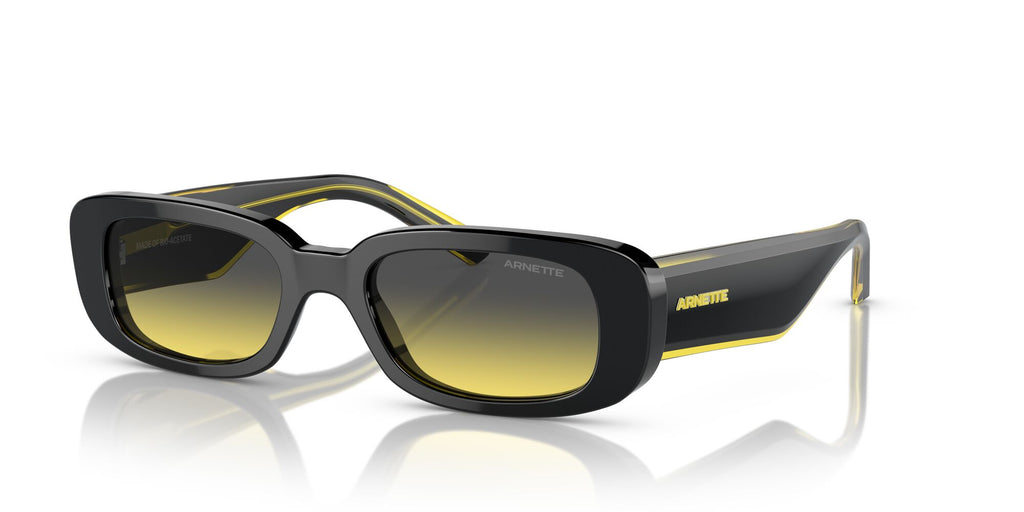 Arnette Litty 0AN4317 12412Q 50 Black / Fifty Black/Yellow 50 / Polyamide Bio / Acetate / Acetate