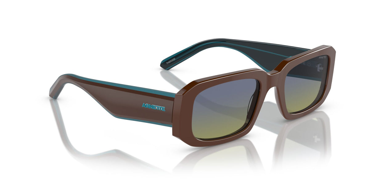 Arnette Thekidd 0AN4318 12382W 53 Brown / Fifty Brown/Blue 53 / Polyamide Bio / Acetate / Acetate