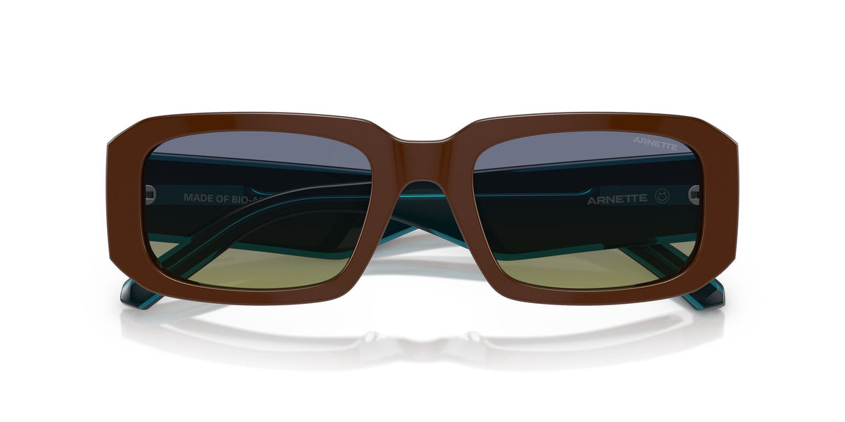 Arnette Thekidd 0AN4318 12382W 53 Brown / Fifty Brown/Blue 53 / Polyamide Bio / Acetate / Acetate