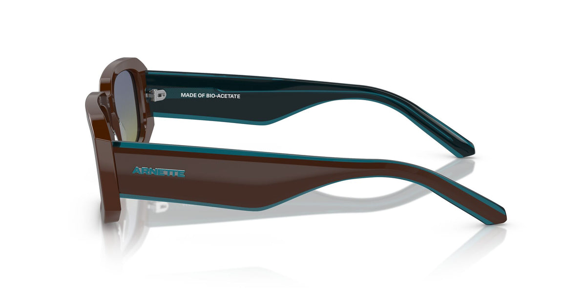 Arnette Thekidd 0AN4318 12382W 53 Brown / Fifty Brown/Blue 53 / Polyamide Bio / Acetate / Acetate