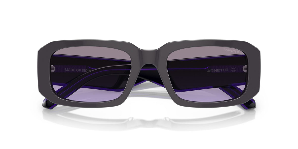 Arnette Thekidd 0AN4318 12404Q 53 Grey / Fifty Grey/Purple 53 / Polyamide Bio / Acetate / Acetate