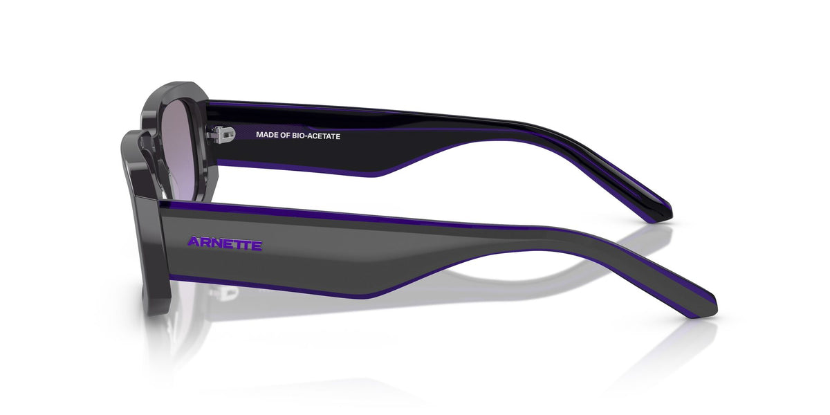Arnette Thekidd 0AN4318 12404Q 53 Grey / Fifty Grey/Purple 53 / Polyamide Bio / Acetate / Acetate