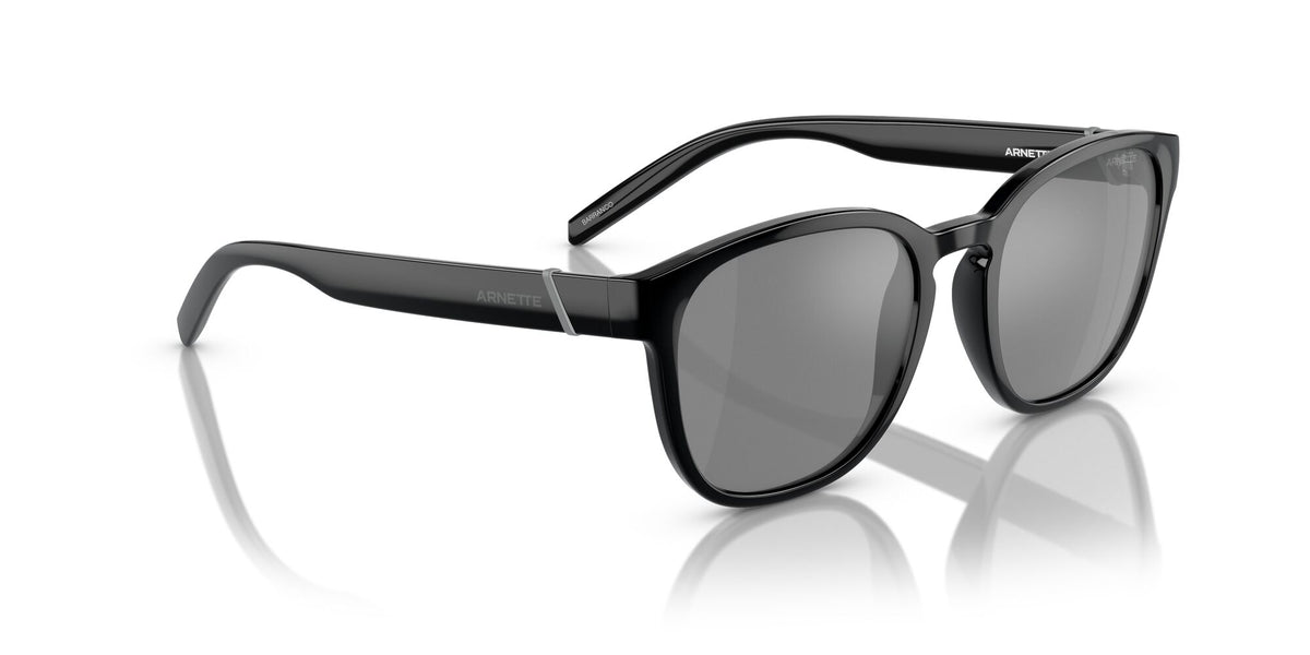 Arnette Barranco 0AN4319 27536G 53 Black / Grey Mirror Silver 53 / Polycarbonate / Injected / Injected