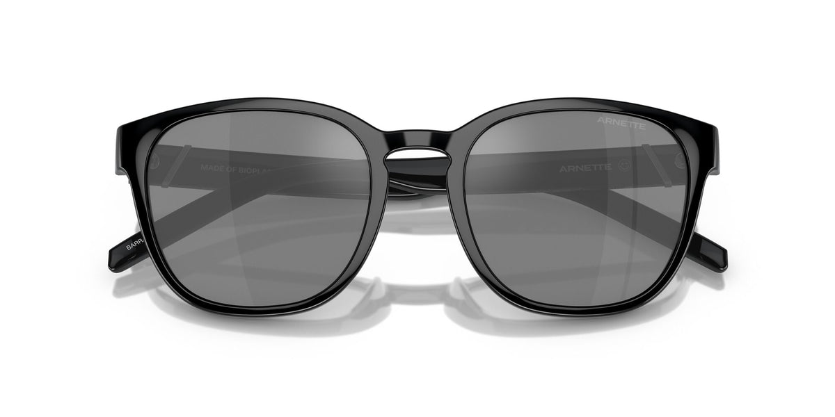 Arnette Barranco 0AN4319 27536G 53 Black / Grey Mirror Silver 53 / Polycarbonate / Injected / Injected