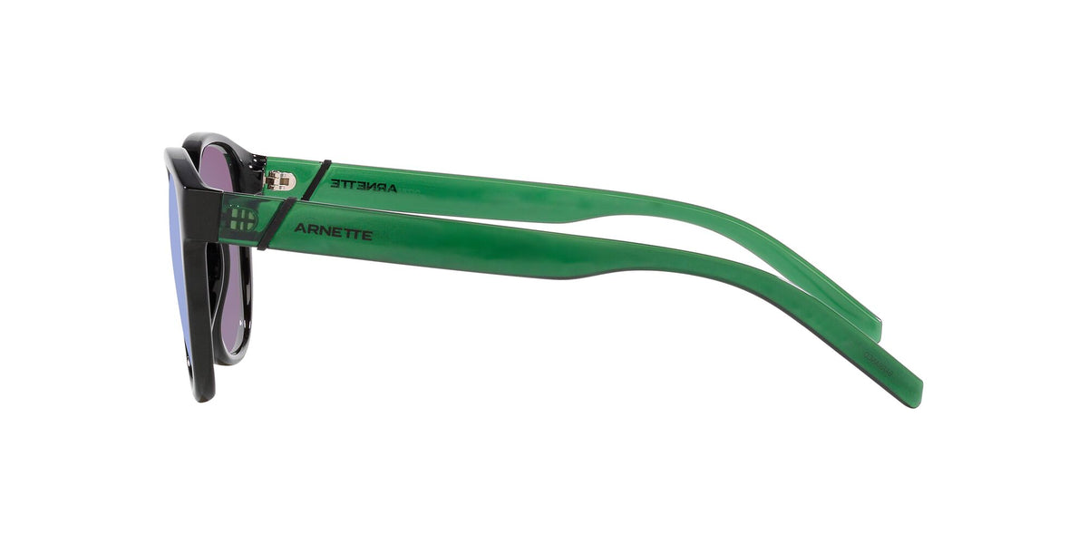 Arnette Barranco 0AN4319 2871F2 53 Black / Green Mirror 53 / Polycarbonate / Injected / Injected