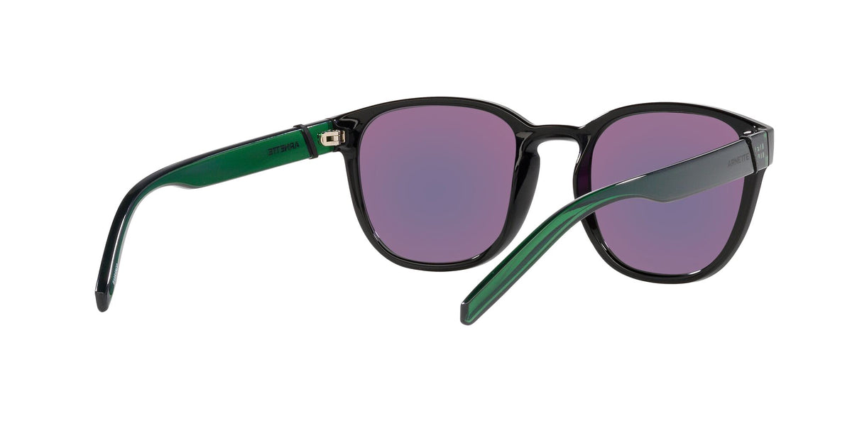 Arnette Barranco 0AN4319 2871F2 53 Black / Green Mirror 53 / Polycarbonate / Injected / Injected