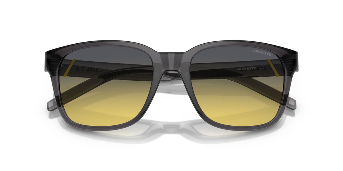 Arnette Surry H 0AN4320 27862Q 55 Transparent Grey / Yellow/Dark Grey 55 / Polycarbonate / Injected / Injected