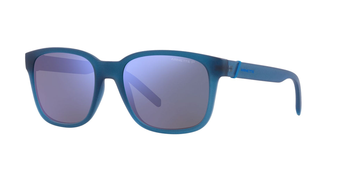Arnette Surry H 0AN4320 286822 55 Matte Transparent Blue / Dark Grey Mirror Water Polarized 55 / Polycarbonate / Injected / Injected