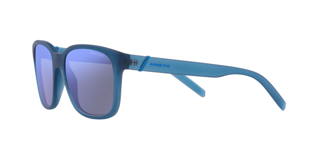 Arnette Surry H 0AN4320 286822 55 Matte Transparent Blue / Dark Grey Mirror Water Polarized 55 / Polycarbonate / Injected / Injected