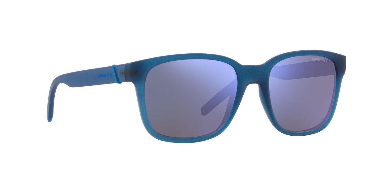 Arnette Surry H 0AN4320 286822 55 Matte Transparent Blue / Dark Grey Mirror Water Polarized 55 / Polycarbonate / Injected / Injected