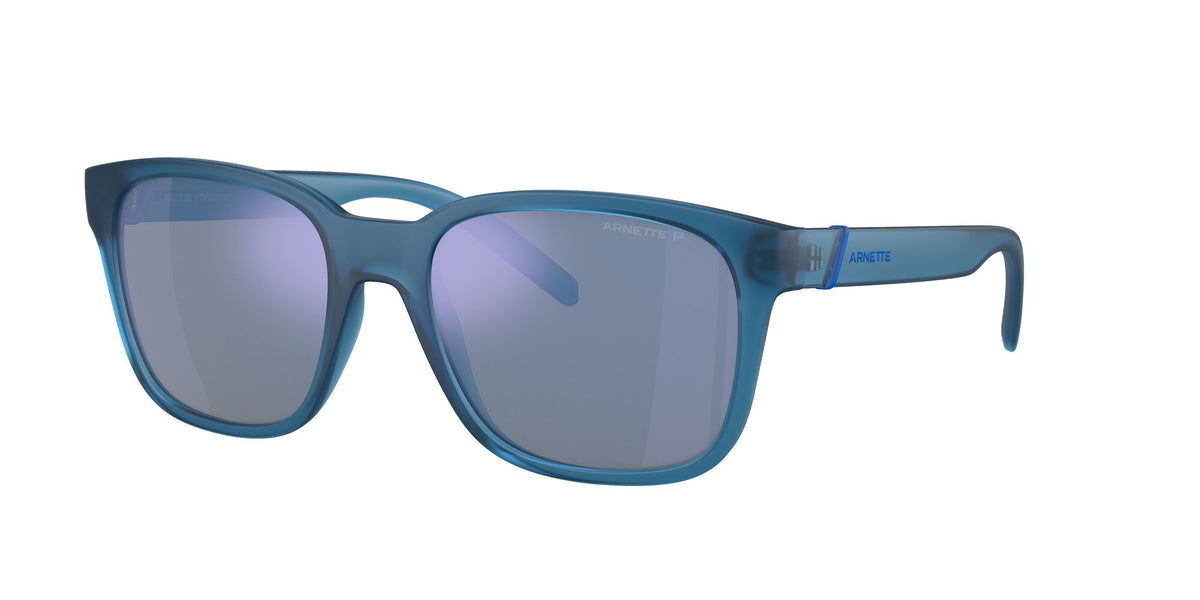 Arnette Surry H 0AN4320 286822 55 Matte Transparent Blue / Dark Grey Mirror Water Polarized 55 / Polycarbonate / Injected / Injected