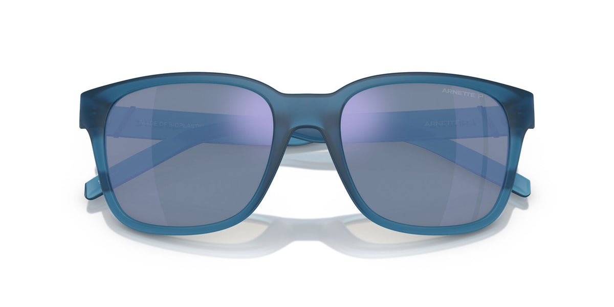 Arnette Surry H 0AN4320 286822 55 Matte Transparent Blue / Dark Grey Mirror Water Polarized 55 / Polycarbonate / Injected / Injected