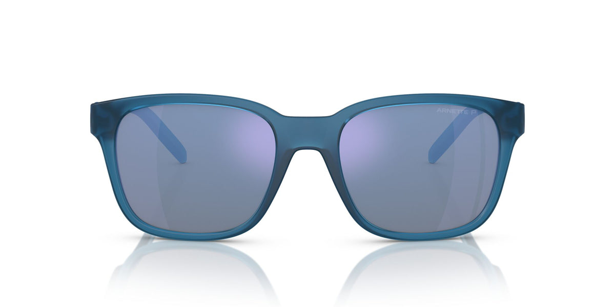 Arnette Surry H 0AN4320 286822 55 Matte Transparent Blue / Dark Grey Mirror Water Polarized 55 / Polycarbonate / Injected / Injected
