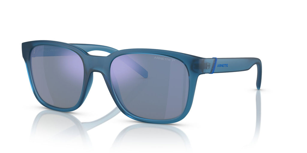 Arnette Surry H 0AN4320 286822 55 Matte Transparent Blue / Dark Grey Mirror Water Polarized 55 / Polycarbonate / Injected / Injected