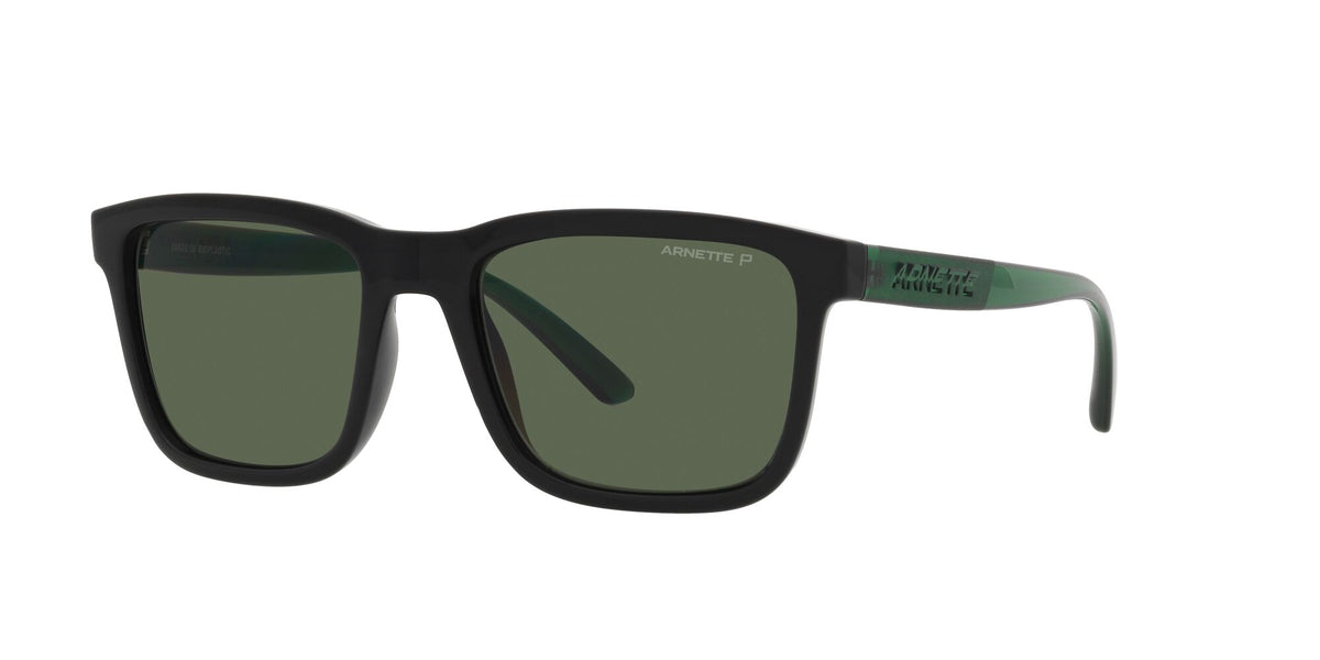 Arnette Lebowl 0AN4321 28719A 54 Black / Dark Green Polarized 54 / Polycarbonate / Injected / Injected