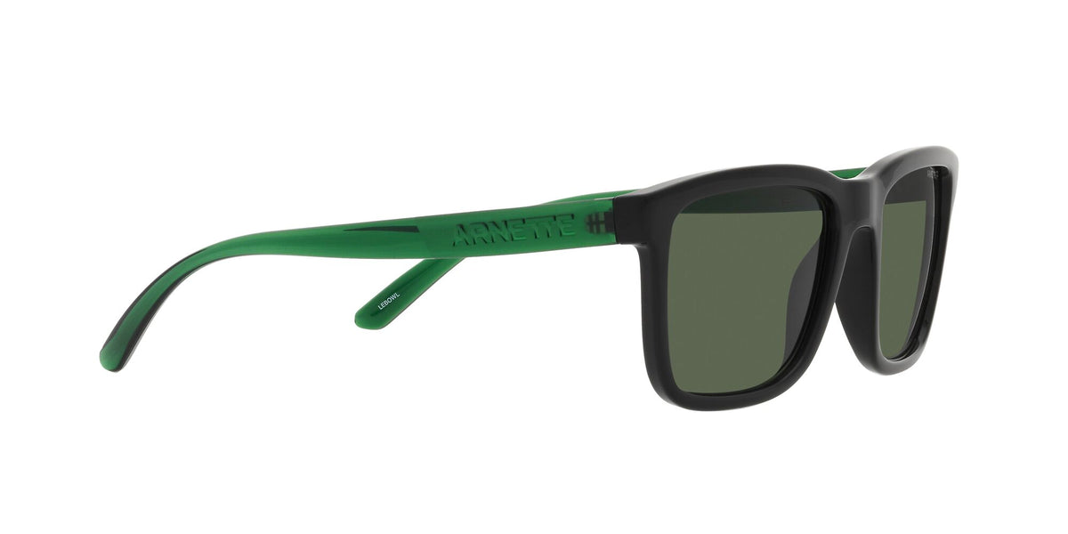 Arnette Lebowl 0AN4321 28719A 54 Black / Dark Green Polarized 54 / Polycarbonate / Injected / Injected